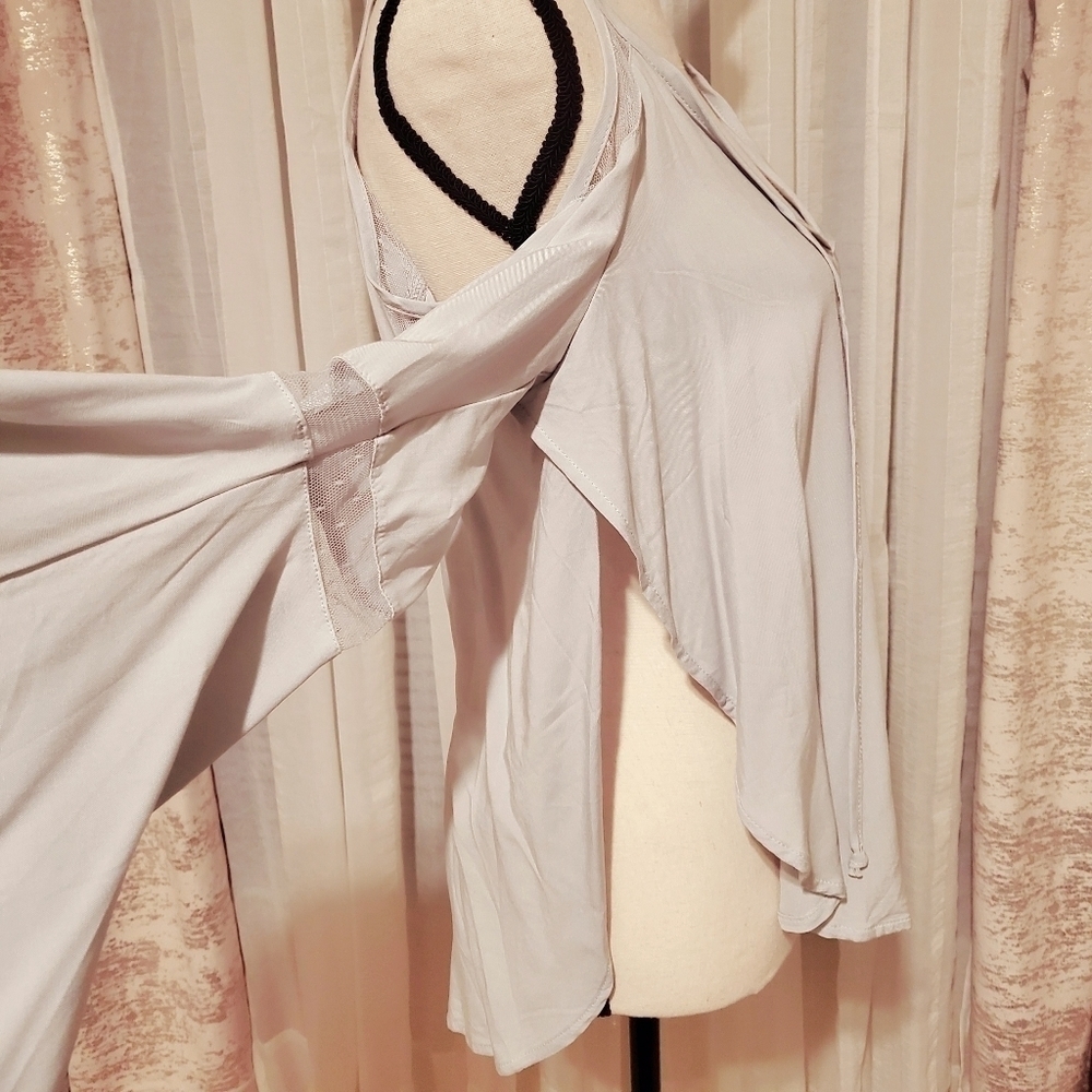 Others Follow | Bell Sleeve Lace Blouse - Picture 4 of 9